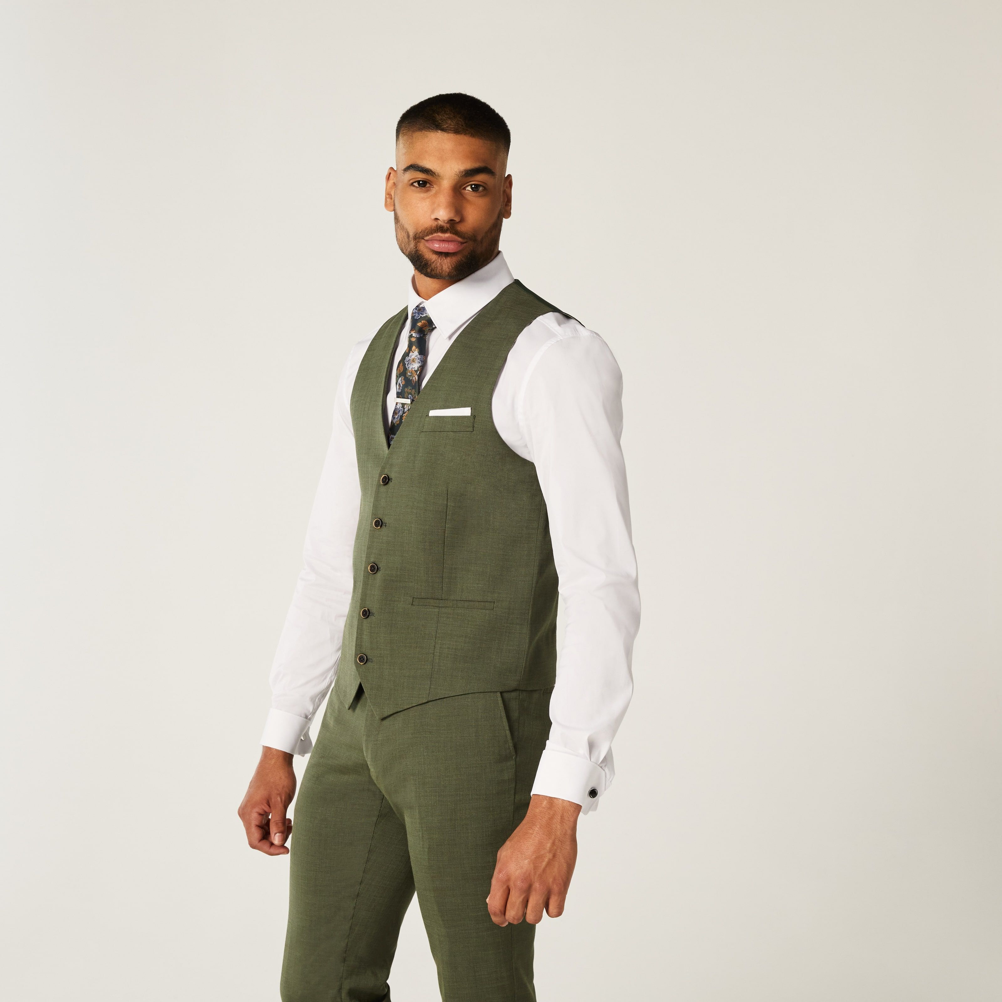 Khakis and vest shop